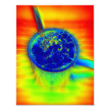 Cacao del arco iris arte fotográfico