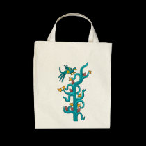 Cacao y quetzal bolsas