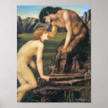 Cacerola y poster de la psique
