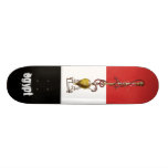 Cachimba de la bandera nacional de Egipto Patinetas Personalizadas