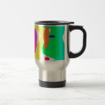 Cactus del desierto de la opinión del Pájaro-Ojo d Taza De Café