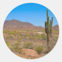 Cactus del Saguaro Pegatina
