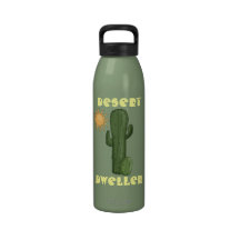 Cactus Sun - al aire libre amante del desierto Botellas De Beber