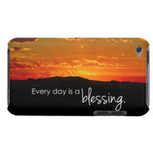 Cada día es una bendición iPod touch Case-Mate cobertura