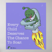Cada niño merece la ocasión de elevarse poster