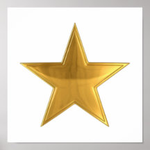 Cada uno consigue una estrella del oro impresiones