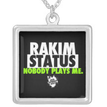 Cadena de la situación de Rakim de la edición limi Pendiente Personalizado