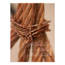 Cadena trenzada con el alambre aherrumbrado; Calen Cojinete