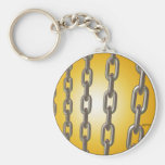 Cadenas del oro llaveros personalizados