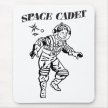 Cadete del espacio alfombrillas de ratón