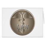 Caduceo de LPN Tarjeton