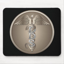 Caduceo del DDS Alfombrillas De Raton