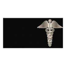 Caduceo del MD Tarjetas Personales