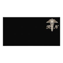 Caduceo del RN Tarjetas Con Fotos Personalizadas