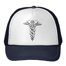 Caduceo Gorros Bordados