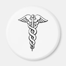 Caduceo Imán De Nevera
