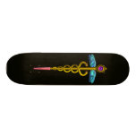CADUCEO, negro Patín Personalizado