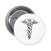 Caduceo Pin