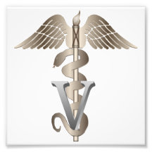Caduceo veterinario arte fotográfico