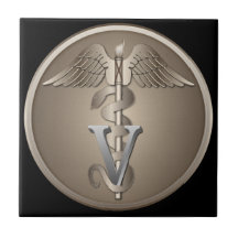 Caduceo veterinario tejas