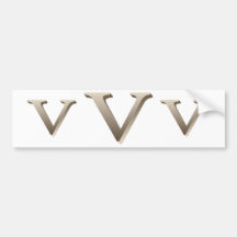 Caduceo veterinario etiqueta de parachoque
