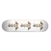 Caduceo veterinario patín personalizado
