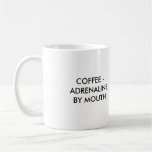 CAFÉ - ADRENALINA DE PALABRA TAZA