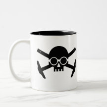 Café con el cráneo de Corbu Taza