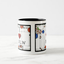 Café con FLW Taza De Café