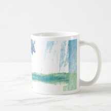 Café de abril - serie del arte del café de los mes tazas