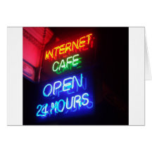 Café de Internet Felicitación