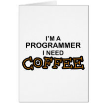 Café de la necesidad - programador tarjetas