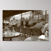 Café de Vesuvio, París Posters