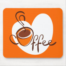 Café del amor alfombrillas de raton 
