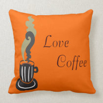 Café del amor almohadas