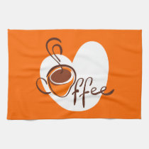 Café del amor toallas de cocina