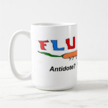 CAFÉ del antídoto del insecto de la gripe Tazas