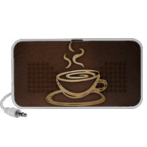 Café en mi taza altavoces de viajar