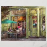 Café - Hoboken, NJ - café del imperio y té Tarjetones