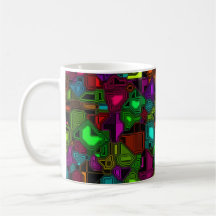 Café intenso del color tazas de café