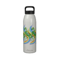 Café irlandés botellas de agua