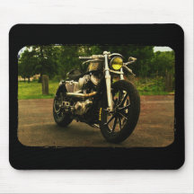 Cafe Racer Mouse Pad