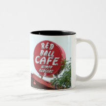CAFÉ ROJO de la BOLA - taza