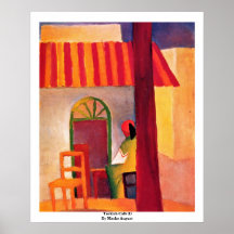 Café turco (i) de Macke agosto Posters