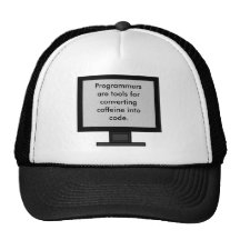 Cafeína en el gorra del código