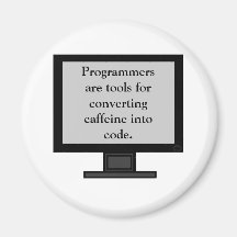 Cafeína en el imán del código