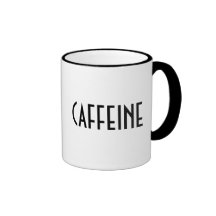 Cafeína molecular taza