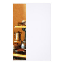 Cafetera en estufa papelería de diseño
