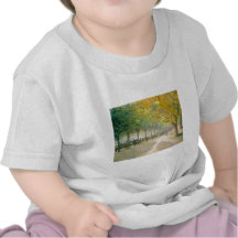 Caída 1890 del otoño del árbol de Hyde Park Camill Camisetas