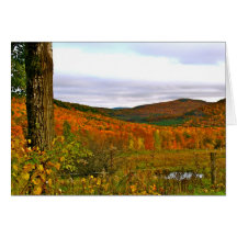 Caída de Notecard Vermont Tarjetón
